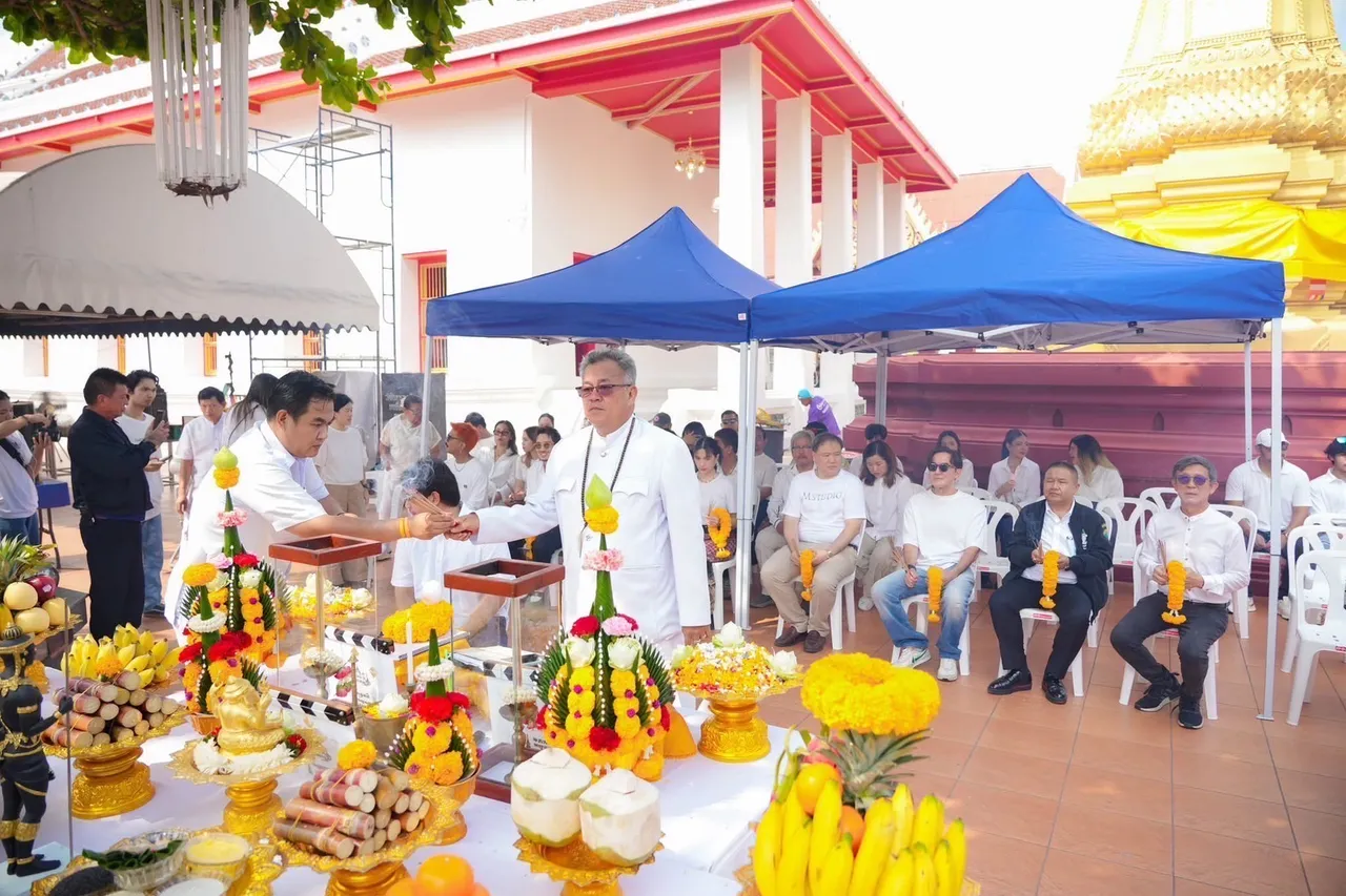 บวงสรวงเปิดกล้อง ภาพยนตร์มือปืน โดยฝีมือผู้กำกับร้อยล้าน พุฒิ พุฒิพงษ์