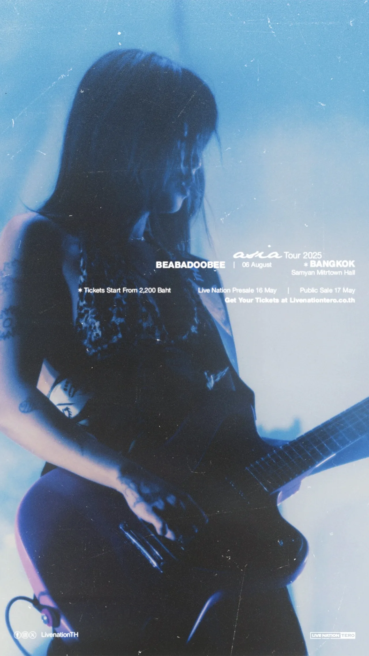 ศิลปินสาวเสียงดี beabadoobee เตรียมชวนแฟนไทย ปักหมุดเตรียมโชว์ 6 ส.ค.นี้