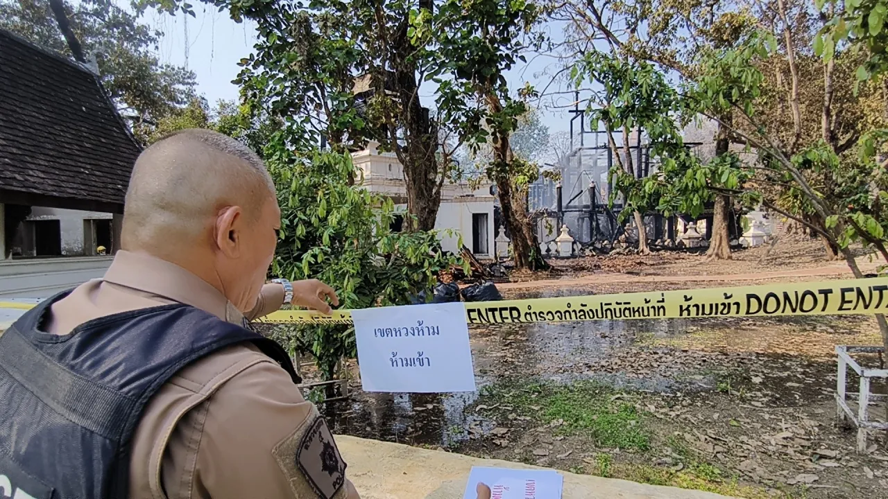 เปิดภาพความเสียหาย "ไฟไหม้โรงแรมดาราเทวี" ยังไม่สามารถสรุปสาเหตุได้