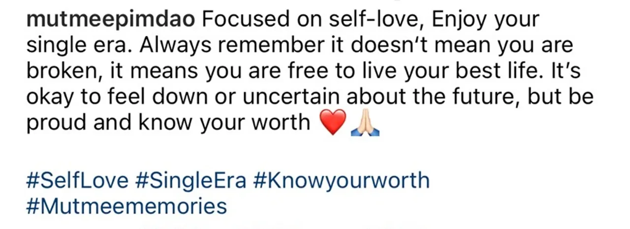 มัดหมี่ พิมดาว ปิดฉากความรักเลิก วิน ภวัต โสดอีกครั้ง มุ่งมั่นกลับมารักตัวเอง