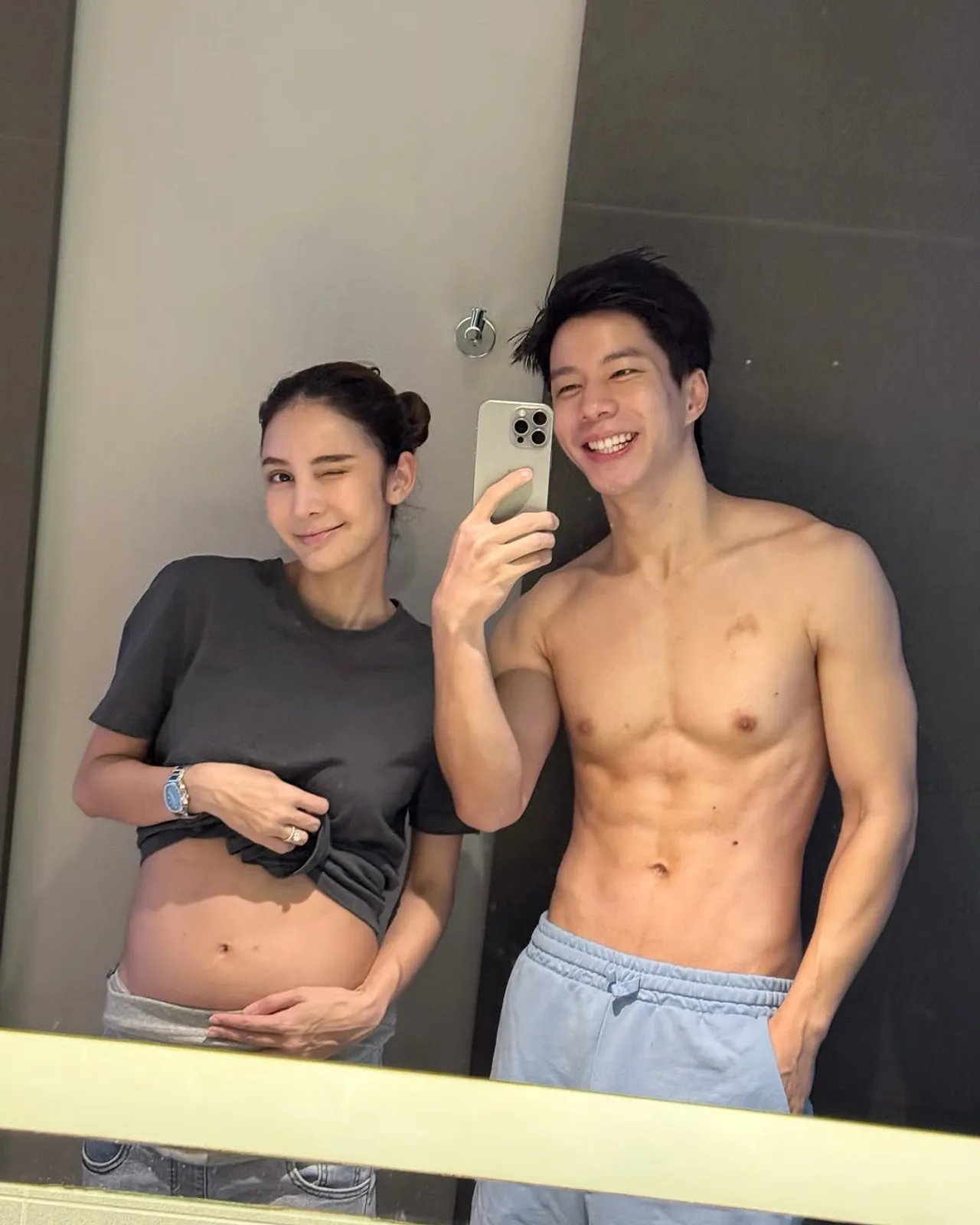 แบม ปีติภัทร แฮปปี้ กวาง ช้องมาศ คลอดลูกชาย ต้อนรับสมาชิกใหม่บ้านคูตระกูล