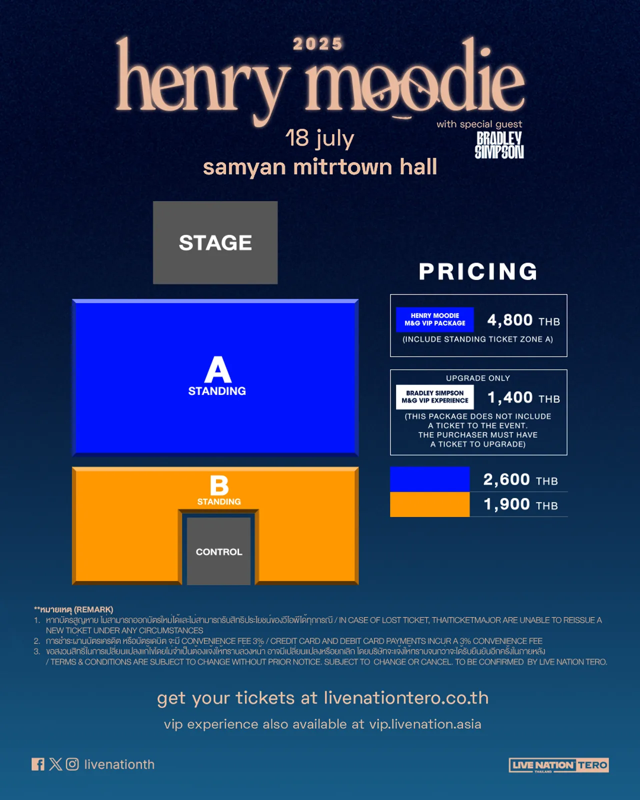 หนุ่มบริทิชใกล้ฉัน! เฮนรี่ มูดี้ กลับมาพร้อมคอนเสิร์ตเดี่ยวครั้งแรกในไทย Henry Moodie 2025