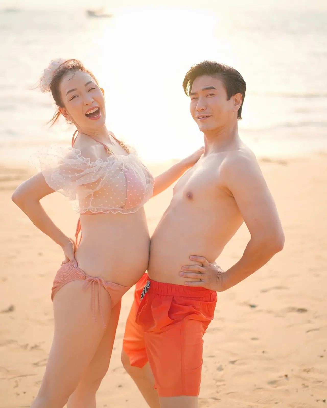 มาวิน แฮปปี้ ตู่ ปิยวดี คลอดลูกสาว ตั้งชื่อ น้องเหมียวหมี่ เพื่อนดารายินดีแน่น