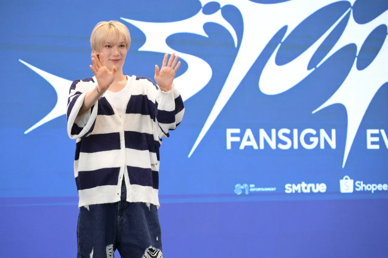 TEN สร้างรอยยิ้มให้กับแฟนคลับชาวไทยแบบเต็มสิบ ในกิจกรรมแจกลายเซ็นสุดเอ็กซ์คลูซีฟ