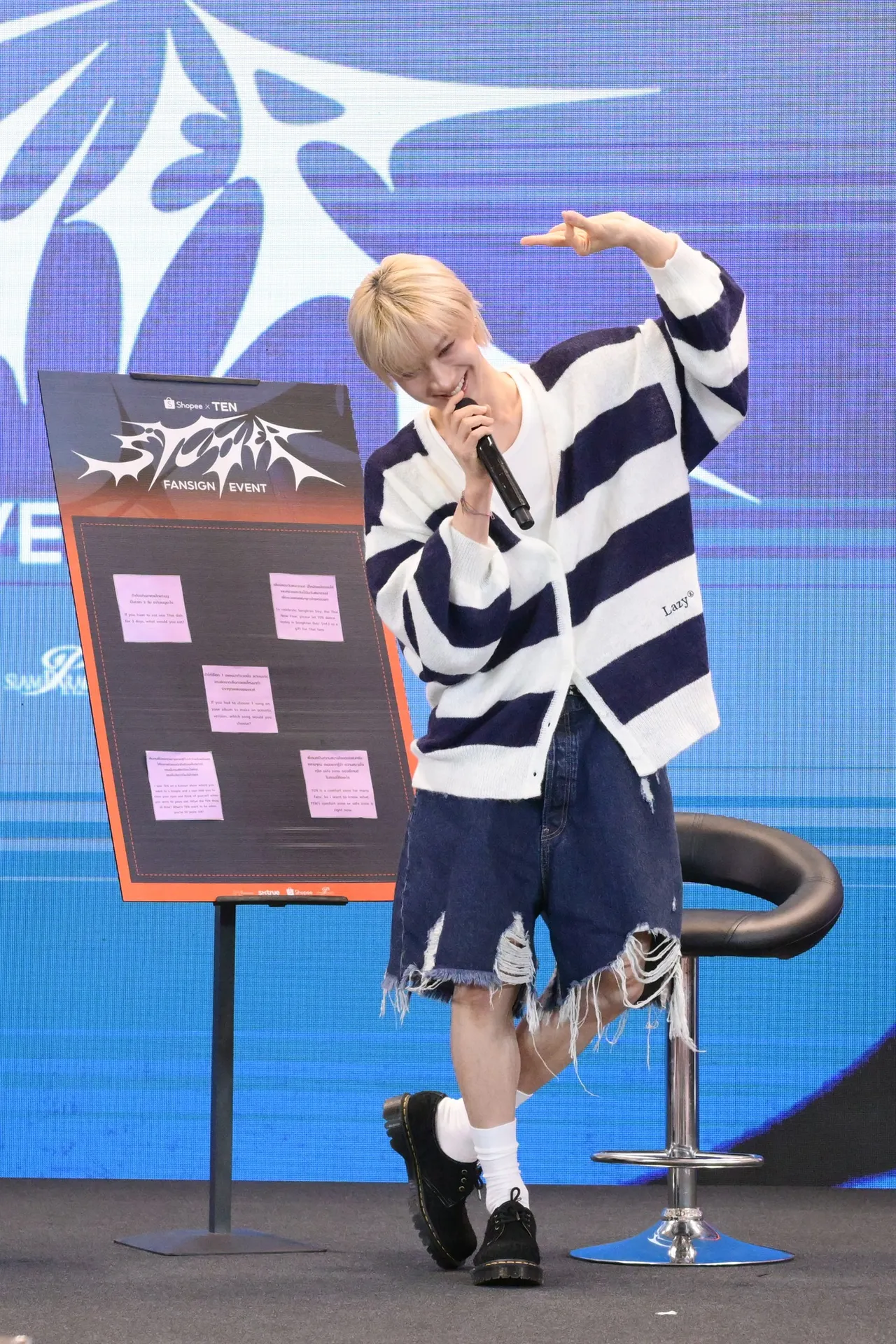 TEN สร้างรอยยิ้มให้กับแฟนคลับชาวไทยแบบเต็มสิบ ในกิจกรรมแจกลายเซ็นสุดเอ็กซ์คลูซีฟ