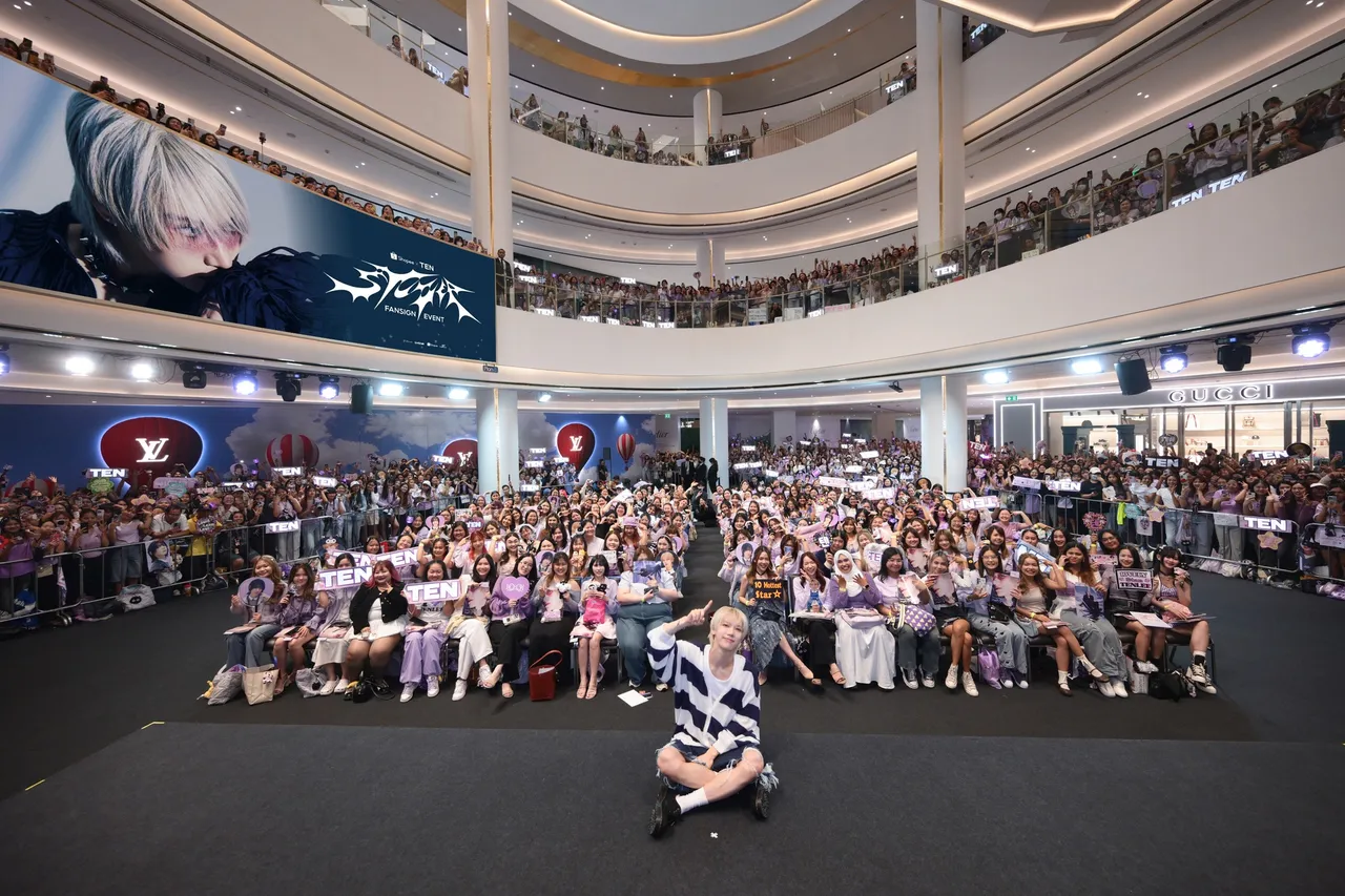 TEN สร้างรอยยิ้มให้กับแฟนคลับชาวไทยแบบเต็มสิบ ในกิจกรรมแจกลายเซ็นสุดเอ็กซ์คลูซีฟ