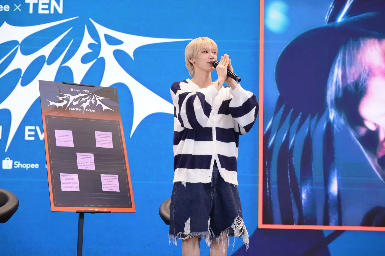 TEN สร้างรอยยิ้มให้กับแฟนคลับชาวไทยแบบเต็มสิบ ในกิจกรรมแจกลายเซ็นสุดเอ็กซ์คลูซีฟ