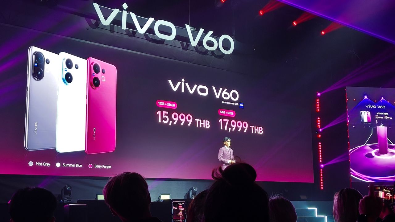 เปิดราคา vivo V60