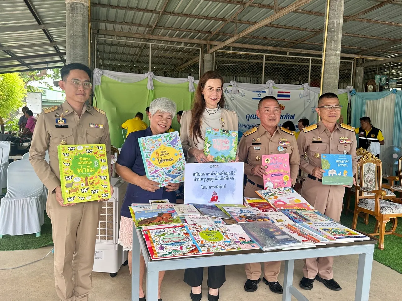 สถานทูตอิสราเอลสนับสนุนเงินทุนช่วยปรับปรุงบ้านครูบุญชูเพื่อเด็กพิเศษ จังหวัดชลบุรี