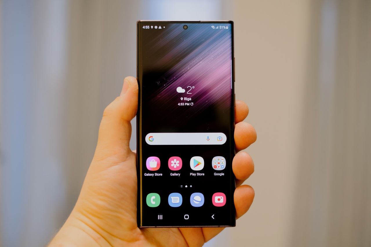 Samsung Galaxy S22 Ultra (ภาพจาก iStock)