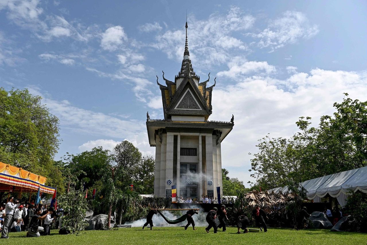 พิธีรำลึกที่ทุ่งสังหารเจืองแอ็ก 