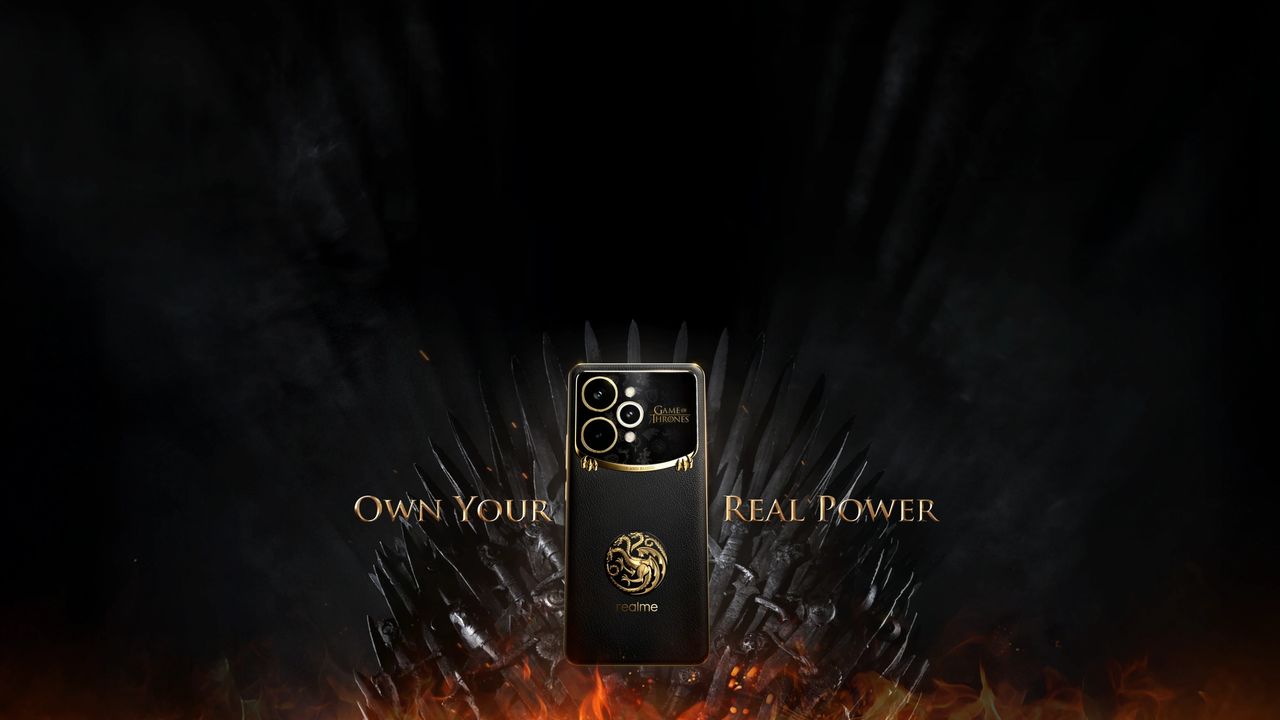 ตัวเครื่องใช้สีโทน Black & Gold ตามธีม Game of Thrones