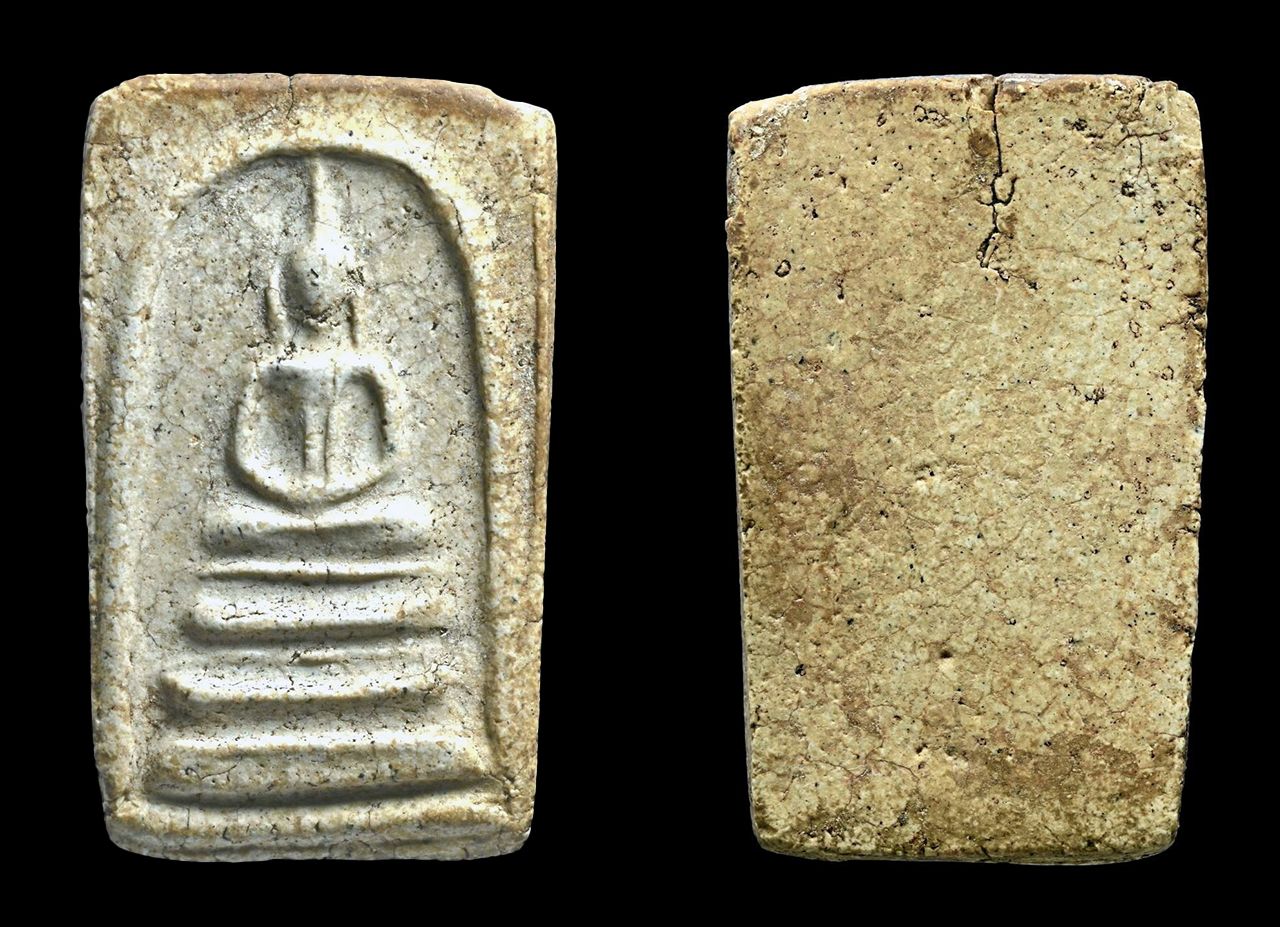 พระสมเด็จ พิมพ์ฐานแซม สมเด็จพระพุฒาจารย์ (โต) วัดระฆังฯ ของเฮียเปี้ย ท่าพระจันทร์.