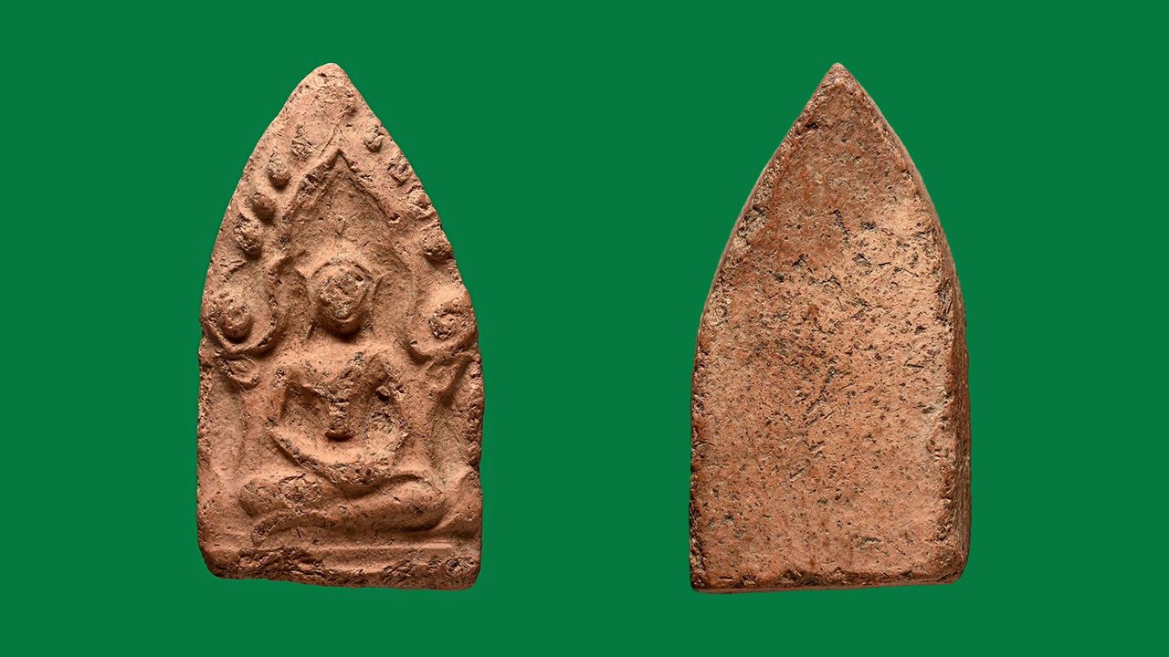 พระขุนแผนพลายเดี่ยว พิมพ์ซุ้มเรือนแก้ว กรุวัดบ้านกร่าง ของโต้ง คนสุพรรณ.