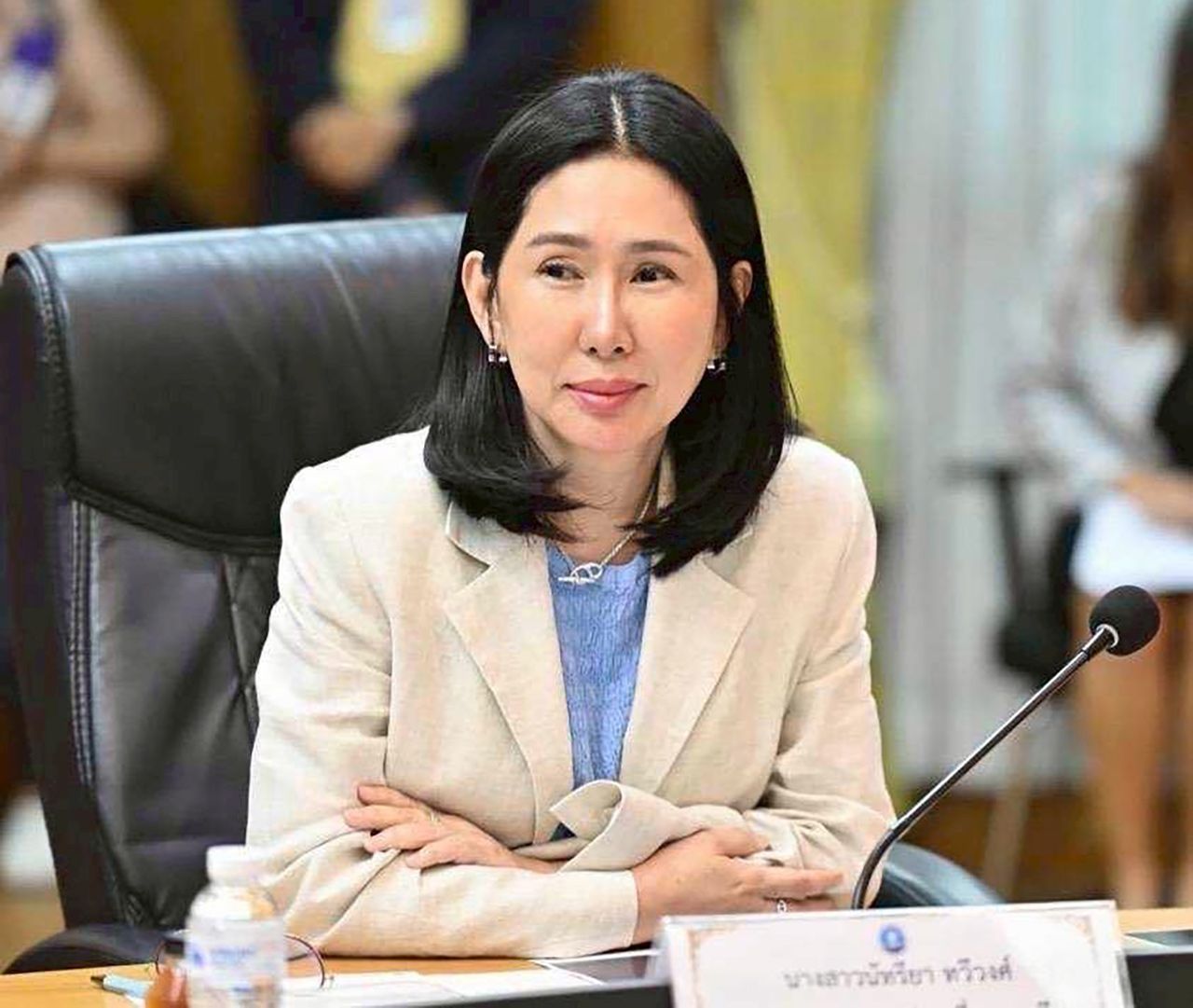 น.ส.นัทรียา ทวีวงศ์ ปลัดกระทรวงการท่องเที่ยวและกีฬา