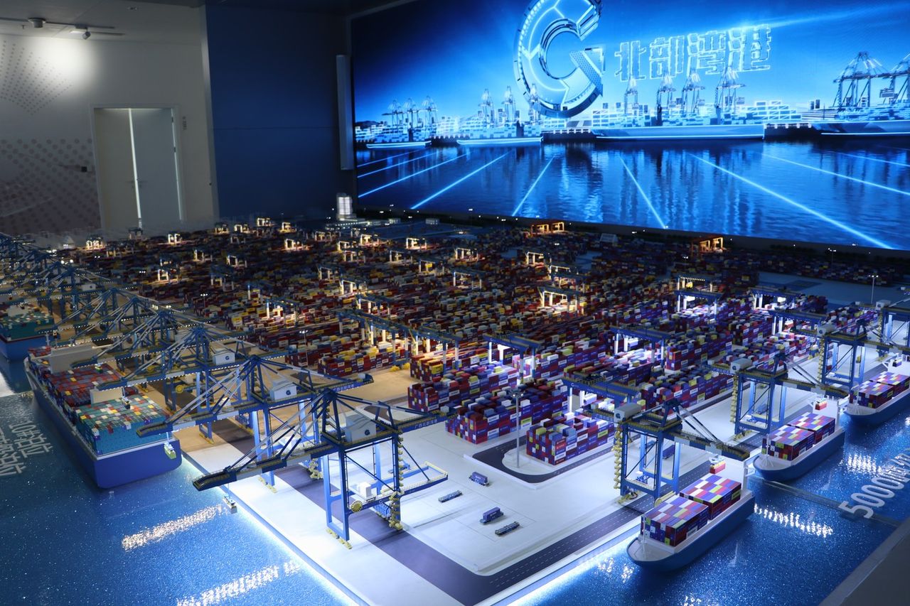 แบบจำลองท่าเรืออัตโนมัติ