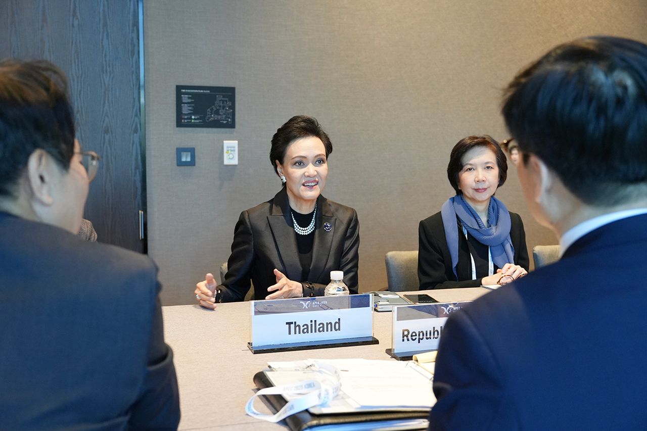 นางศุภจี สุธรรมพันธุ์ รัฐมนตรีว่าการกระทรวงพาณิชย์