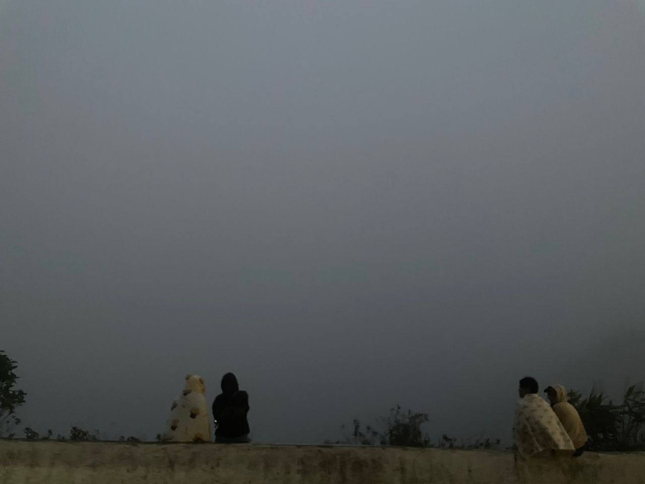 กิ่วแม่ปาน เช้าวันนี้บนดอยอินทนนท์ ฟ้าปิด ฝนตกหนัก