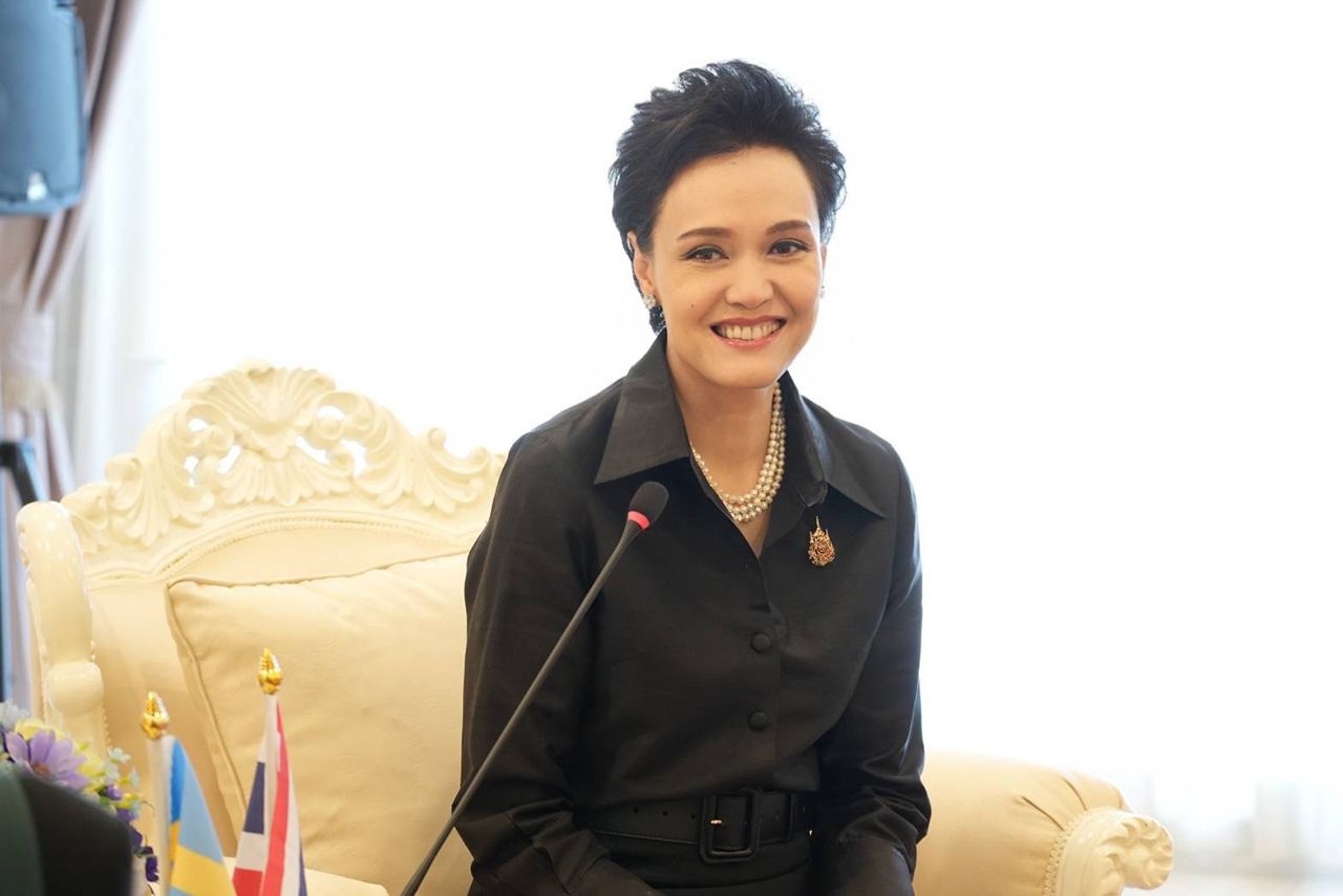 นางศุภจี สุธรรมพันธุ์ รัฐมนตรีว่าการกระทรวงพาณิชย์