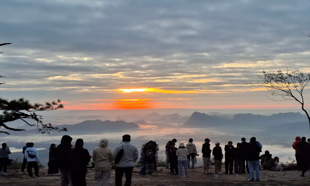 บรรยากาศดีๆ เย็นๆ ที่ภูกระดึง