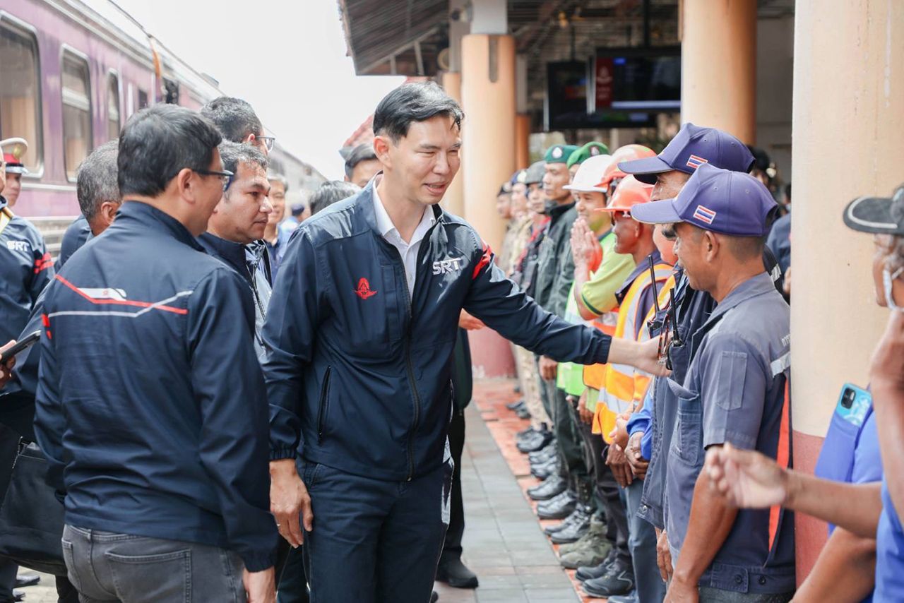 นายวีริศ อัมละปาล ผู้ว่าการรถไฟแห่งประเทศไทย (รฟท.)