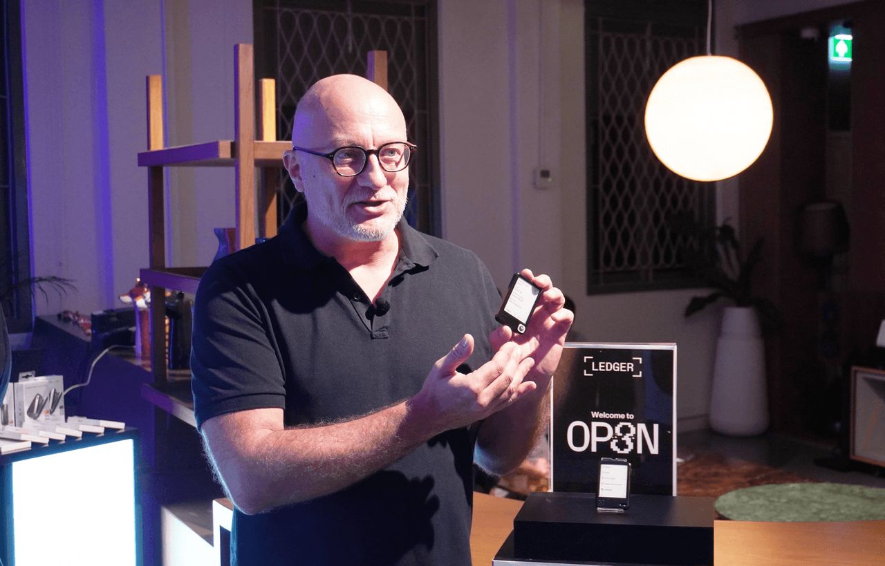 Jean-François Rochet รองประธานบริหารฝ่าย Consumer Services ของ Ledger