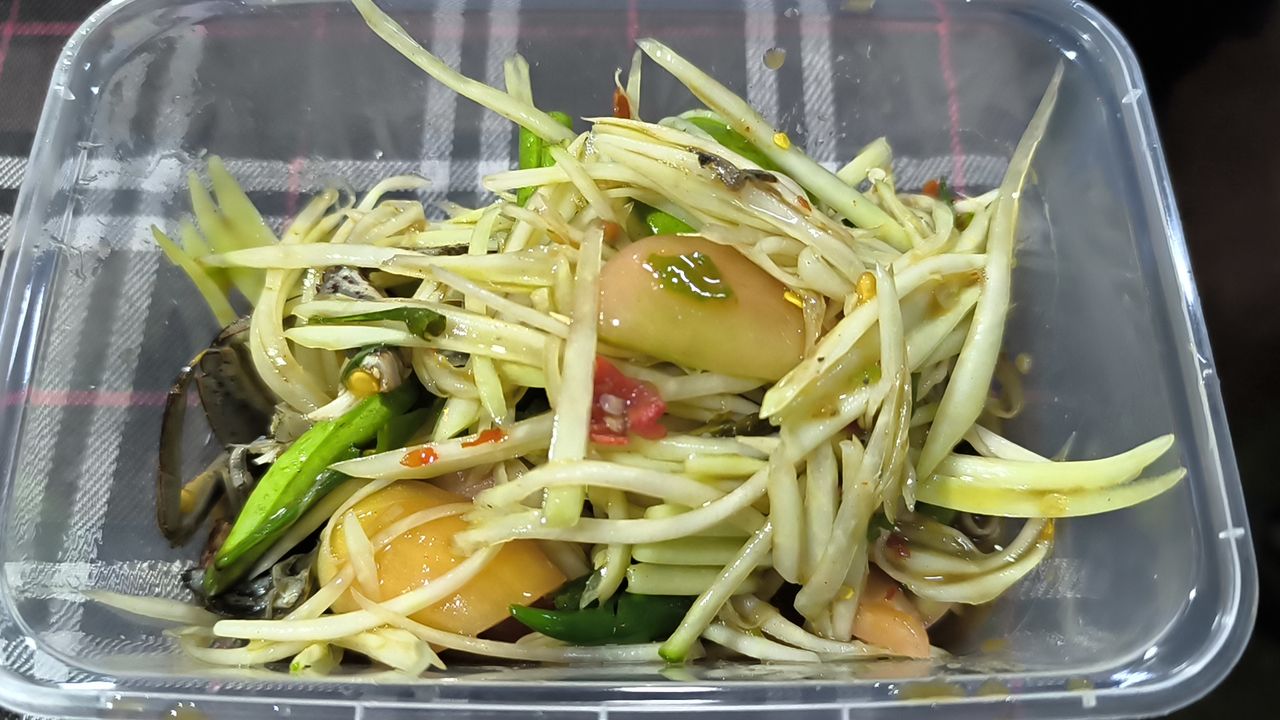 ทุกเมนูส้มตำ เมนูละ 50 บาท