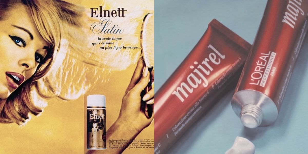 โฆษณาของ L’Oréal บนนิตยสารและหนังสือพิมพ์ (ภาพจาก L’Oréal)