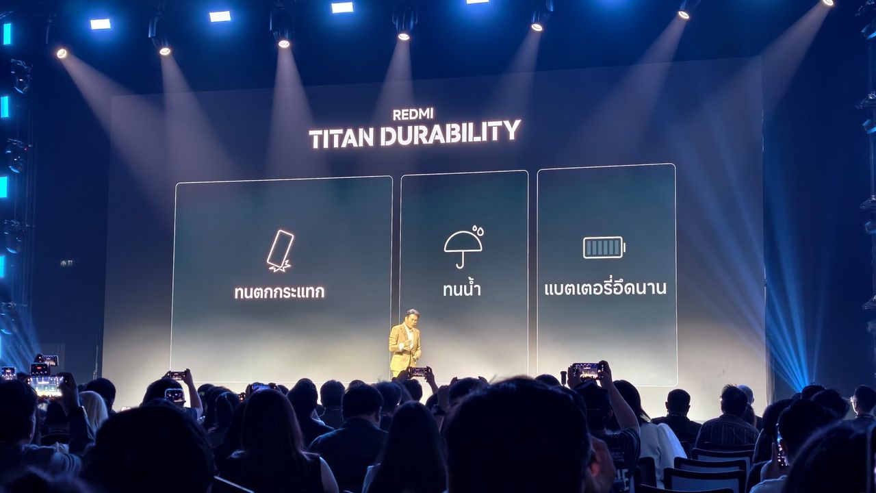 Redmi Note 15 Series ชูจุดเด่นความทนทาน ตกรับแรงกระแทกได้ดี