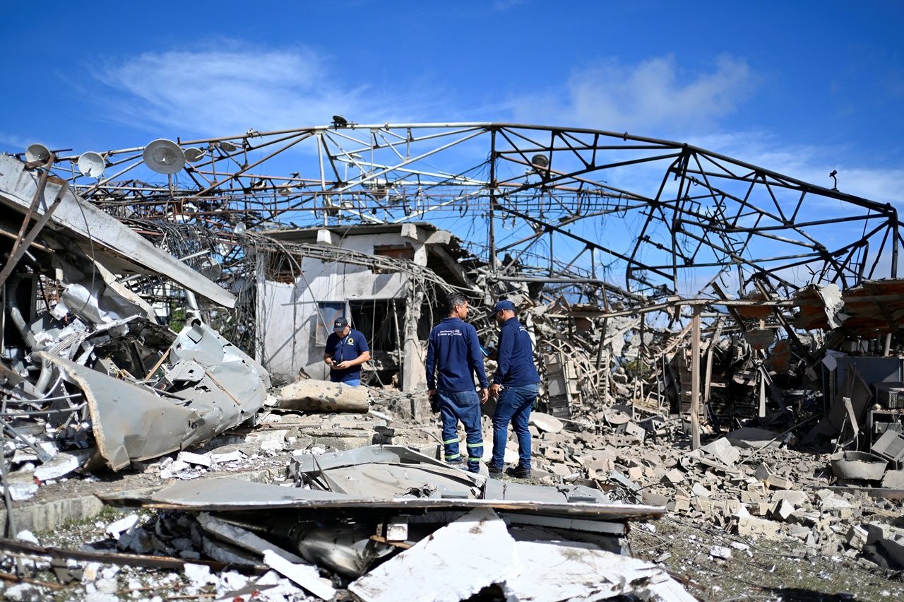 ภาพความเสียหายในเวเนซุุเอลาหลังสหรัฐฯ โจมตีใส่