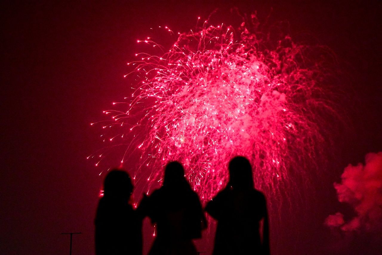 ศรีลังกาจุดพลุฉลองปีใหม่ ที่กรุงโคลอมโบ