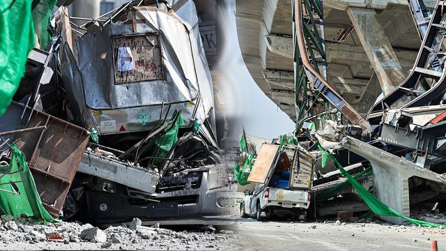 Split-Second Collapse of Crane on Rama 2 Road Reveals Weaknesses