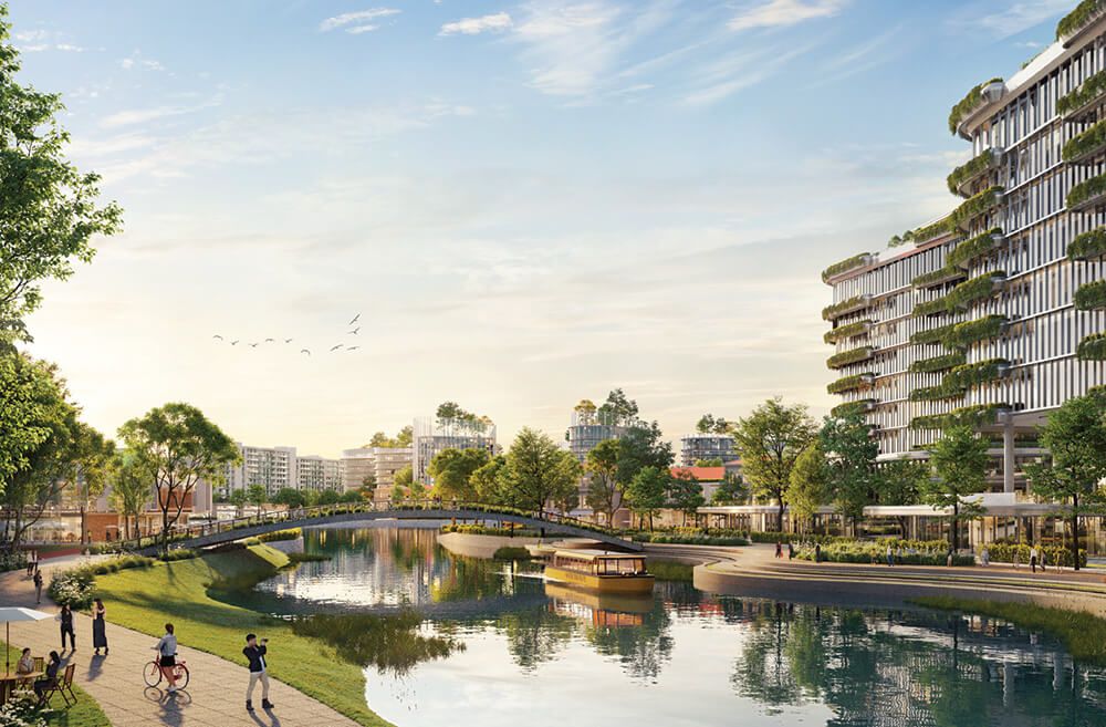 พื้นที่ใช้สอยในโซนสำนักงาน (Green Tech Park) ขอบคุณภาพจาก Silicon Island