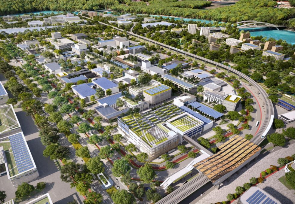 โซนอุตสาหกรรม (Industrial Zone) ขอบคุณภาพจาก Silicon Island