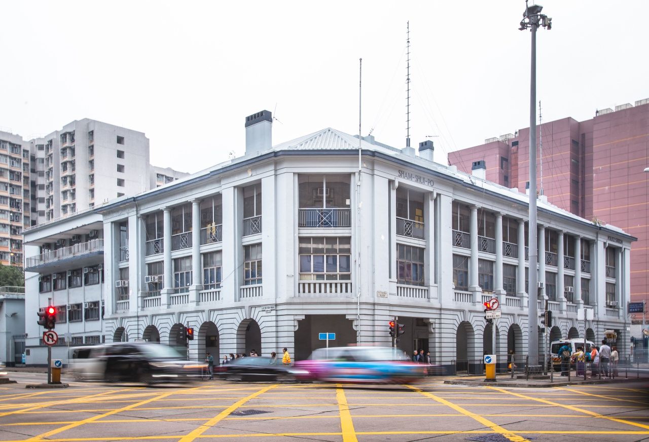 Yau Ma Tei Police Station (สถานีตำรวจเก่าเหยามาเต่ย) 