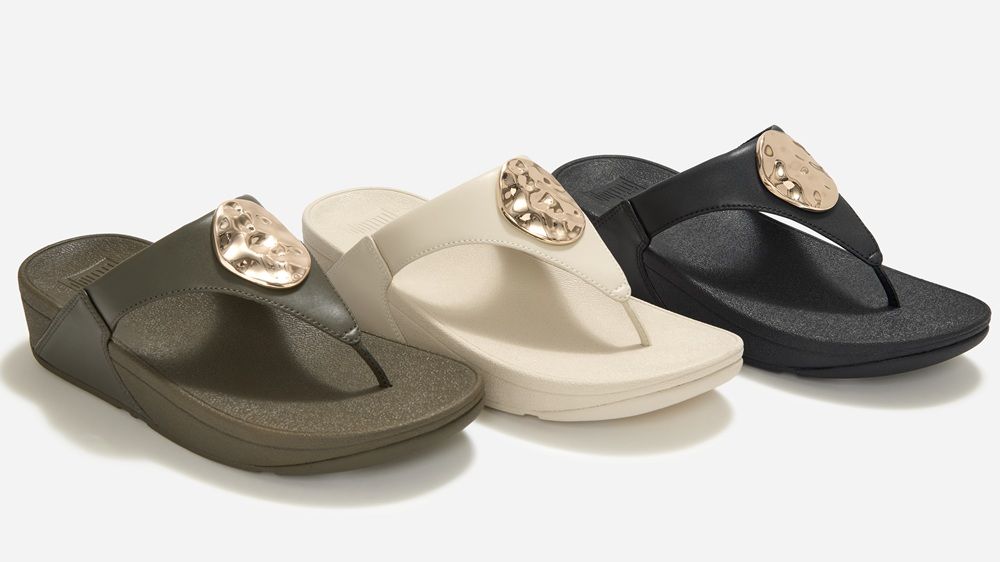 FitFlop รุน LULU ADORNMENT TOE-POST SANDALS