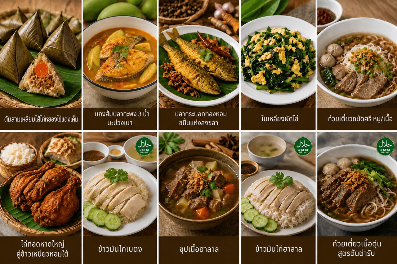 เปิดเมนูอาหารท้องถิ่นสงขลา เสิร์ฟโต๊ะ ครม.สัญจร 2569 สะท้อนเมืองแห่งการสร้างสรรค์อาหาร
