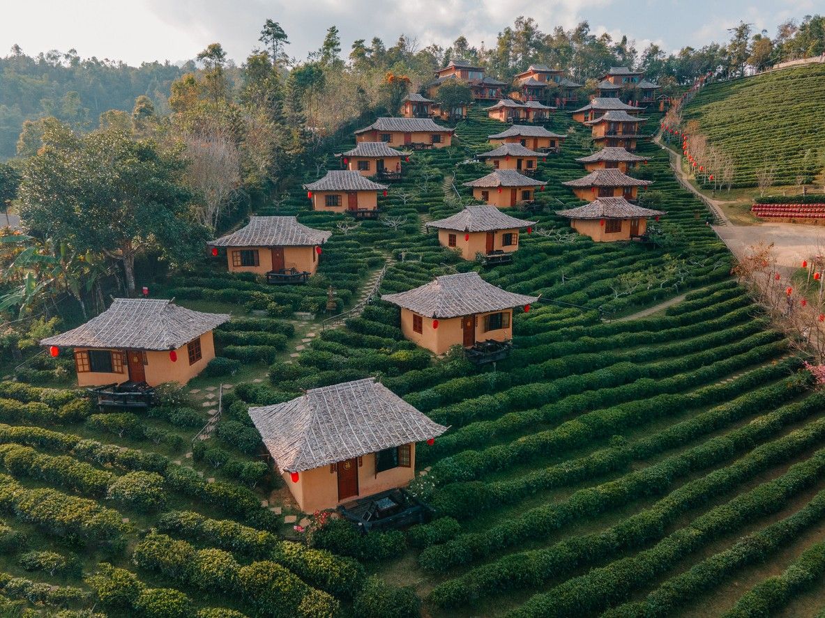 หมู่บ้านรักไทย จังหวัดแม่ฮ่องสอน (ภาพจาก iStock)