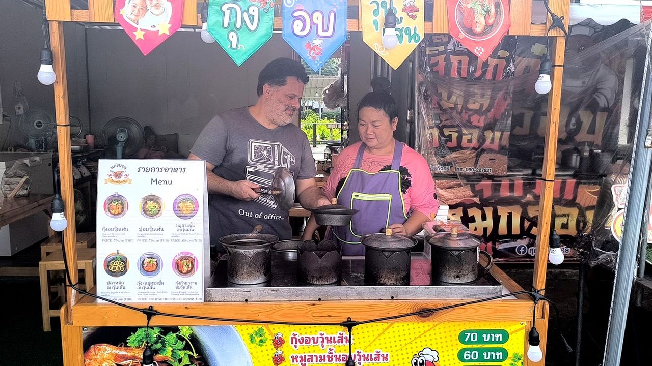 นภัสสรกุ้งอบวุ้นเส้น ปรุงอร่อยหม้อต่อหม้อ