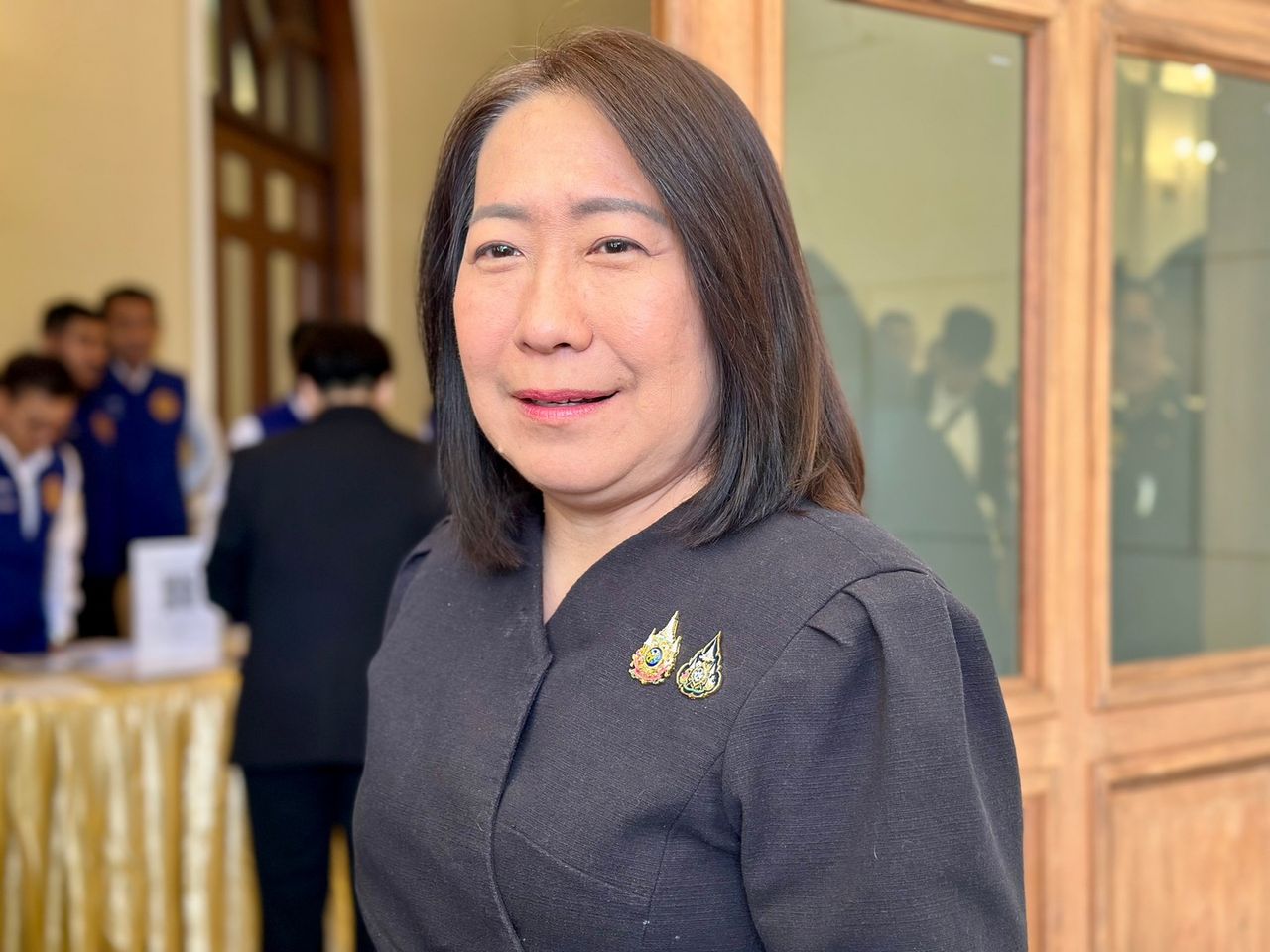 นางพงษ์สวาท นีละโยธิน ปลัดกระทรวงยุติธรรม