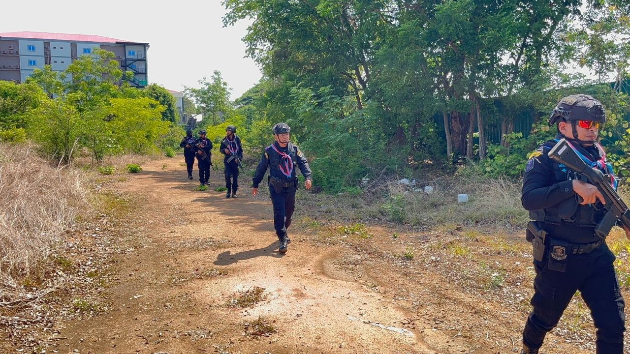 ทหารพรานลาดตระเวนคลองพรมโหด จุดเสี่ยงลอบข้ามแดน