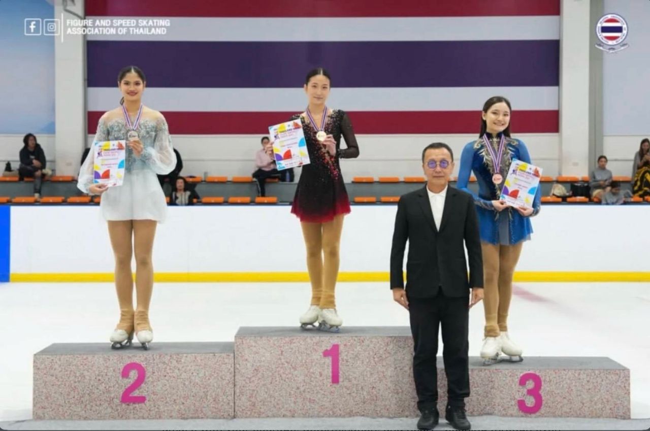 ชาร์มมิ่ง-ณัชชา คว้ารองแชมป์ Thailand Open Figure Skating Trophy 2026