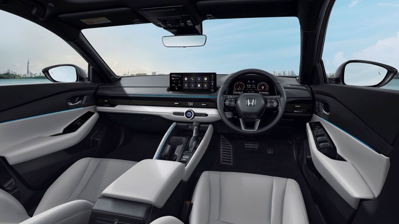 HONDA ACCORD e:HEV ภายในเบาะขาว