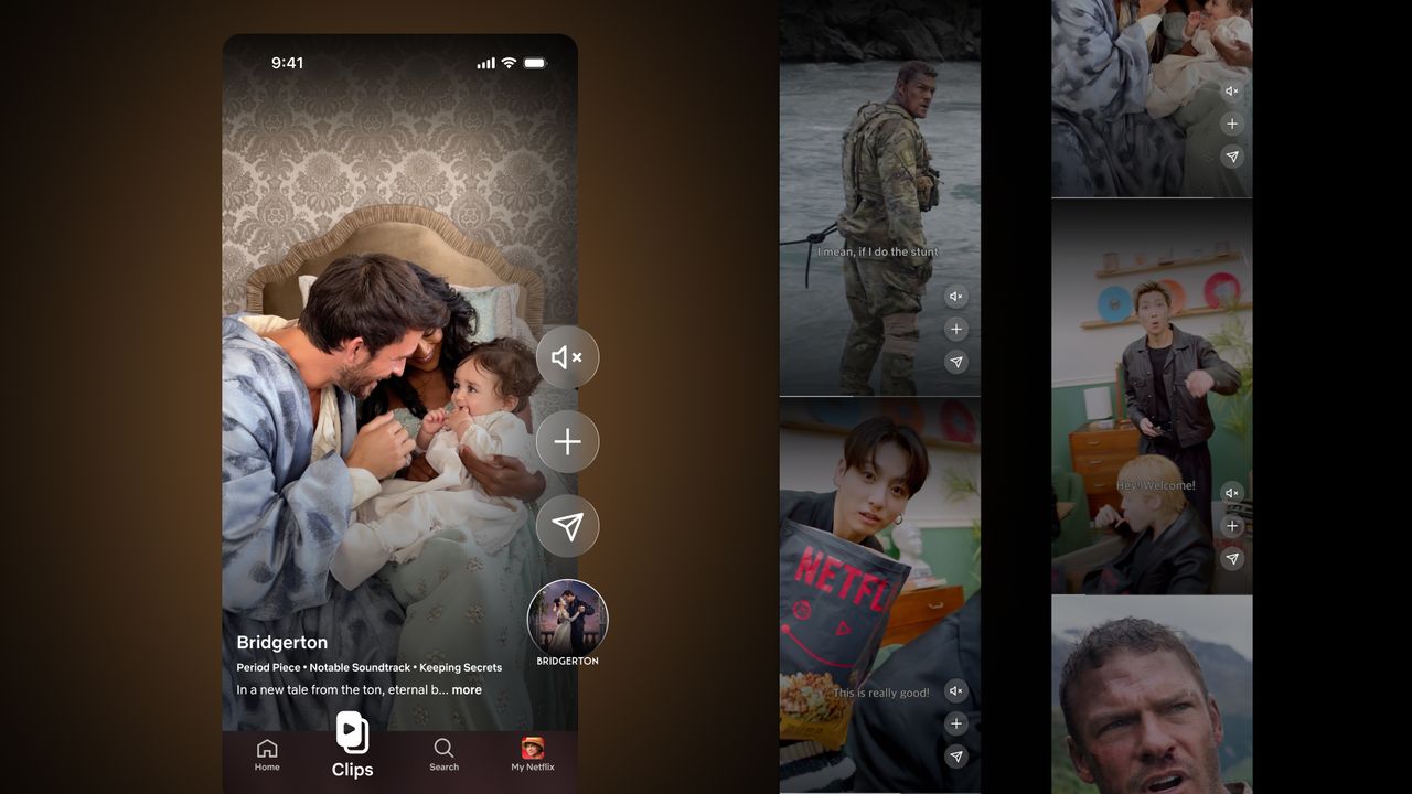 ฟีเจอร์ Clips ของใหม่จาก Netflix
