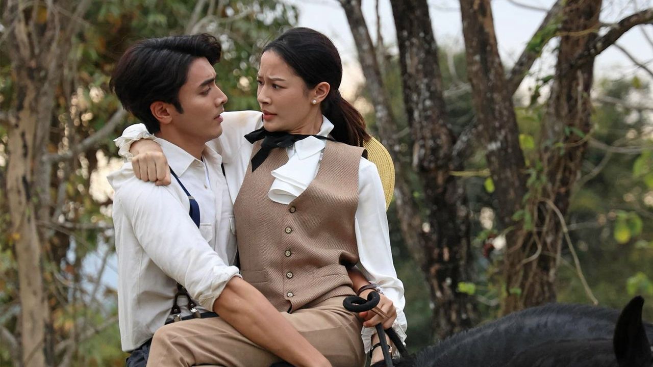 “ภณ-จีน่า” ทุ่มสุดตัวโชว์สกิลควบม้า หนึ่งฉากถ่ายหนึ่งวันสุดหิน ใน “ธาตรี”