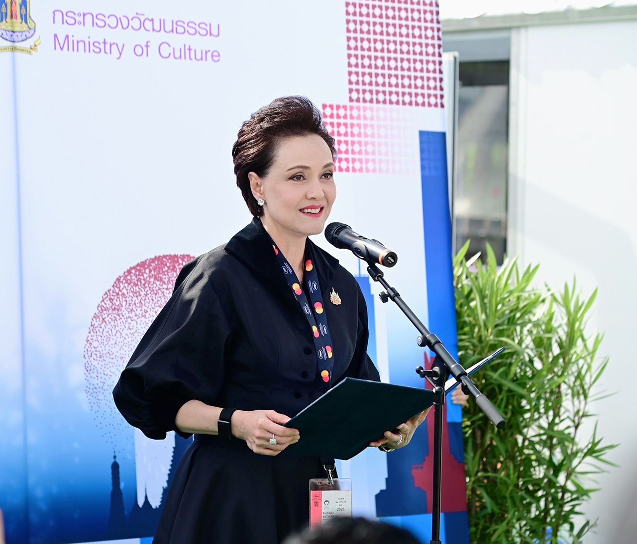นางศุภจี สุธรรมพันธุ์ เปิด Thailand Pavilion คานส์