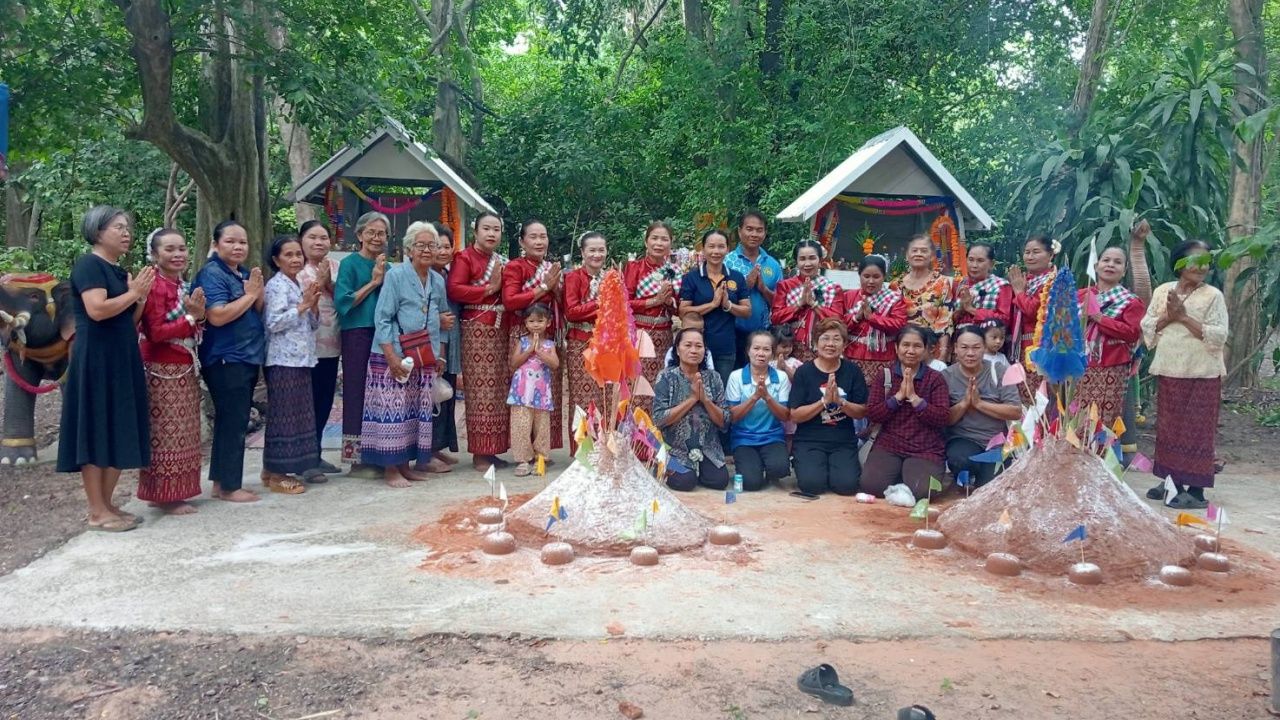 พิธีบวงสรวงบุญซำฮะ ปู่หอใต้ กาฬสินธุ์