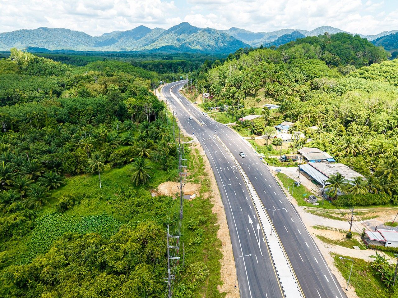 ขยายถนน 4 เลน ทล.4 ตำหนัง-แยกโคกเคียน พังงา