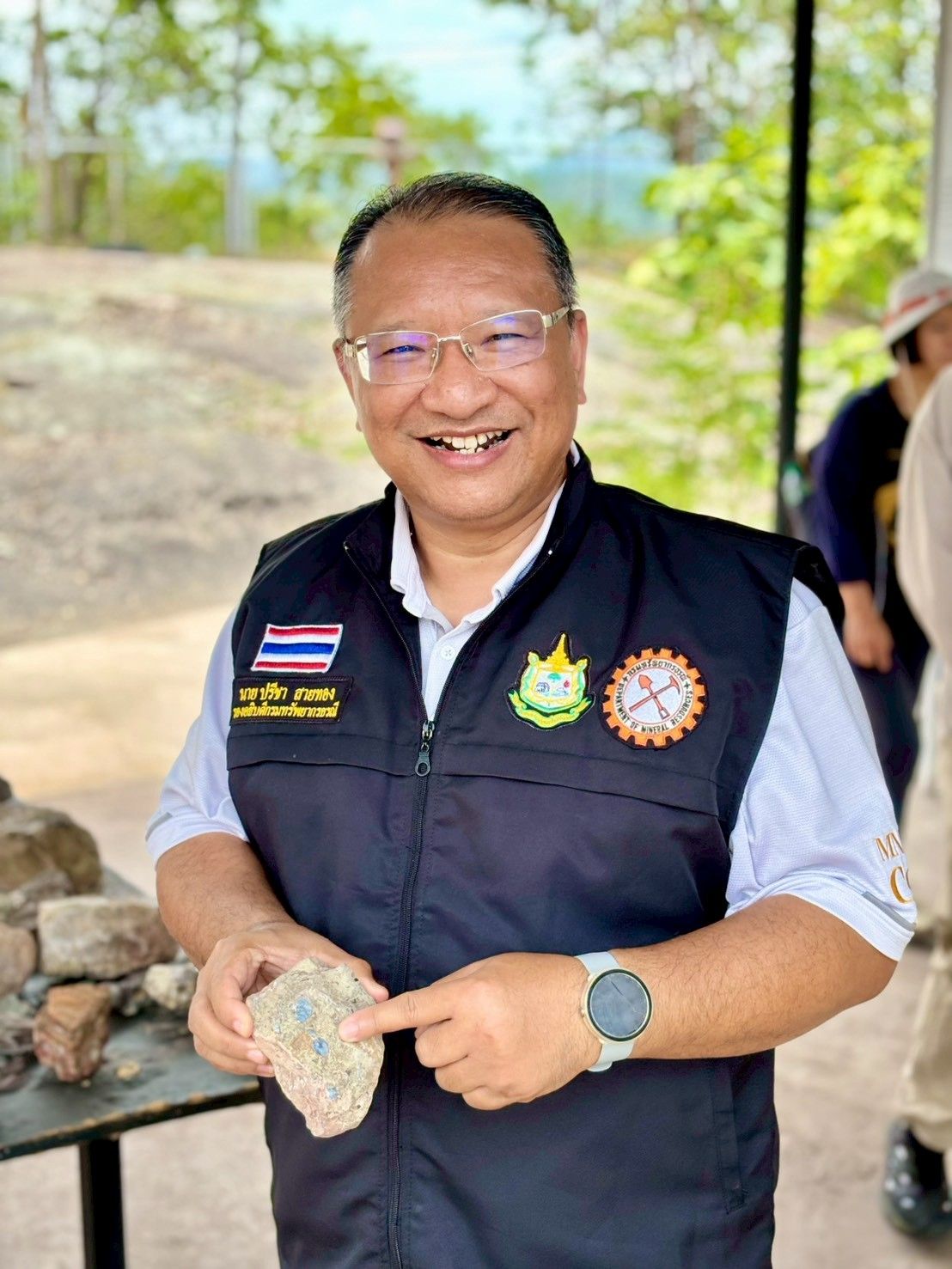 นายปรีชา สายทอง รองอธิบดีกรมทรัพยากรธรณี