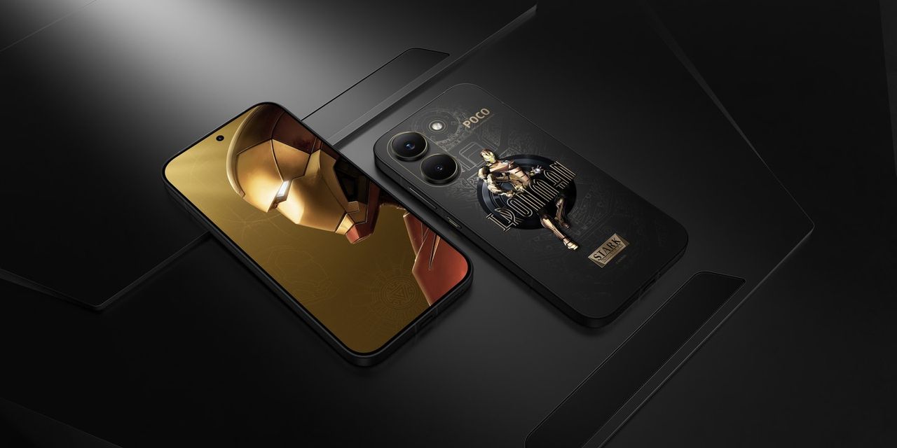 POCO X8 Pro ในธีม Iron Man